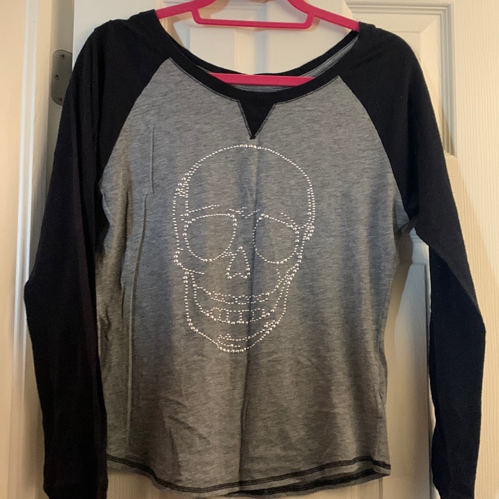 2/$35 Skull Baseball Tee